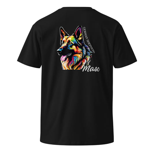 German Shepherd Masc, Unisex premium t-shirt