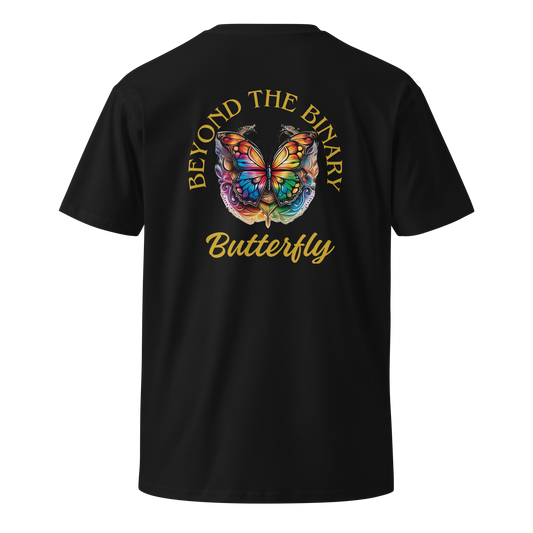 Nonbinary Butterfly, Unisex premium t-shirt